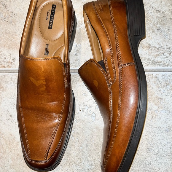 Sharp brown Tan mens shoes size 8 M - Picture 3 of 6